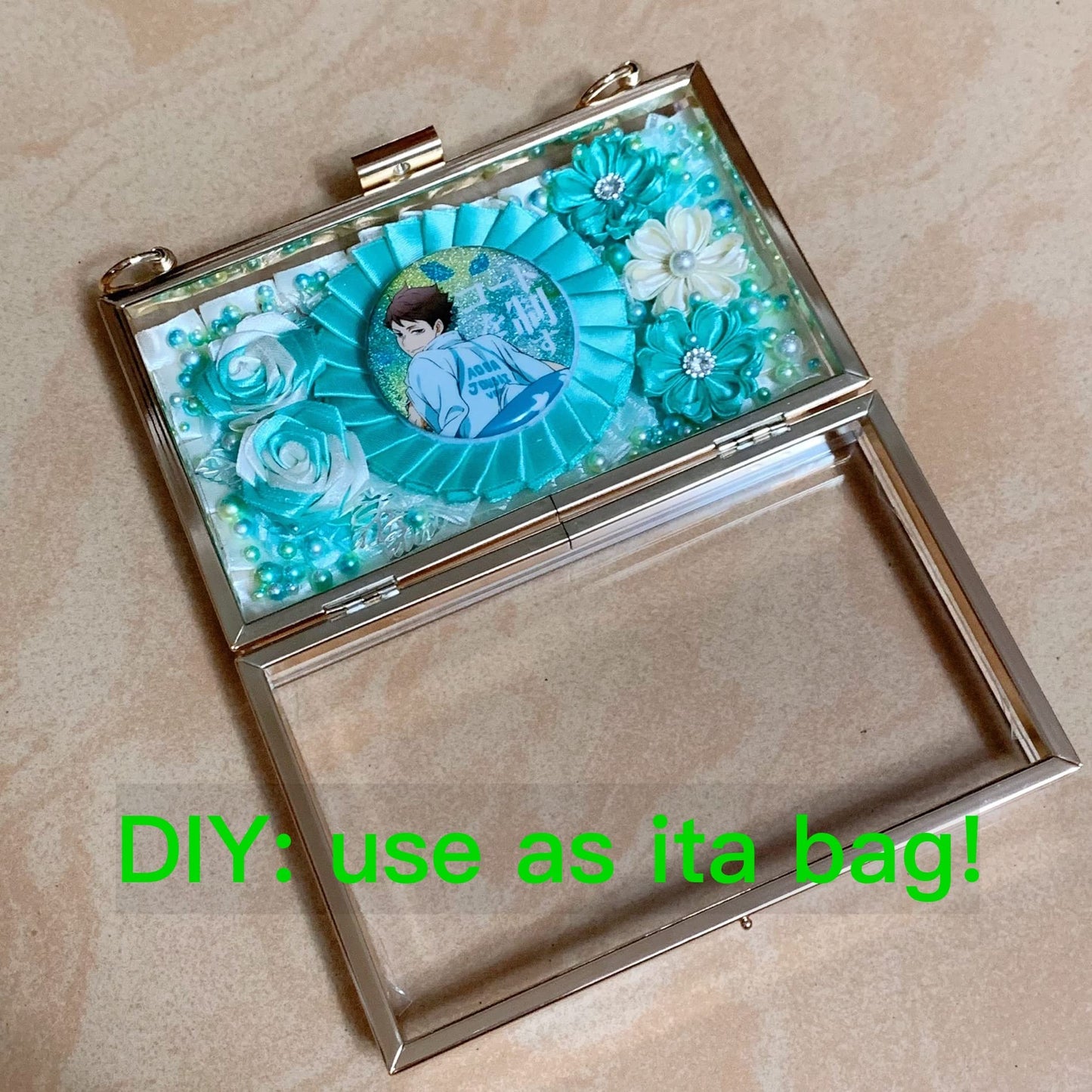 AWXZOM 2pack acrylic clutch purse, clear purse stadium approved, Crossbody Shoulder Evening Handbag, clear purse concert approved, clear box purse ita purse its bag