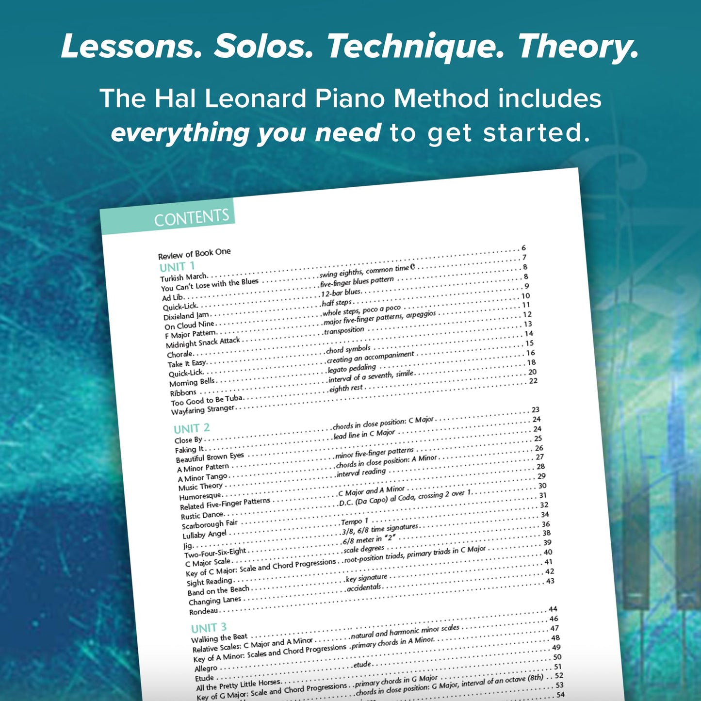 Adult Piano Method – Book 2 | Piano Lessons for Beginners with Solos, Theory and Technique | Includes Online Audio by Phillip Keveren | Hal Leonard Educational Songbook