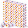 Leumoi 200 Pcs 4 Inch Mini Paint Roller Bulk Small Microfiber Roller Cover 1/2" Nap for Paint Brush for House Painting Supplies DIY Craft Home Wall Repair Tool Kit Set(Yellow)