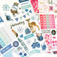 Paper House Productions Seasons Collection 30-Sheet 1200-Piece Celebrate Your Day Planner Sticker Folio for Planners, Journaling and Crafting