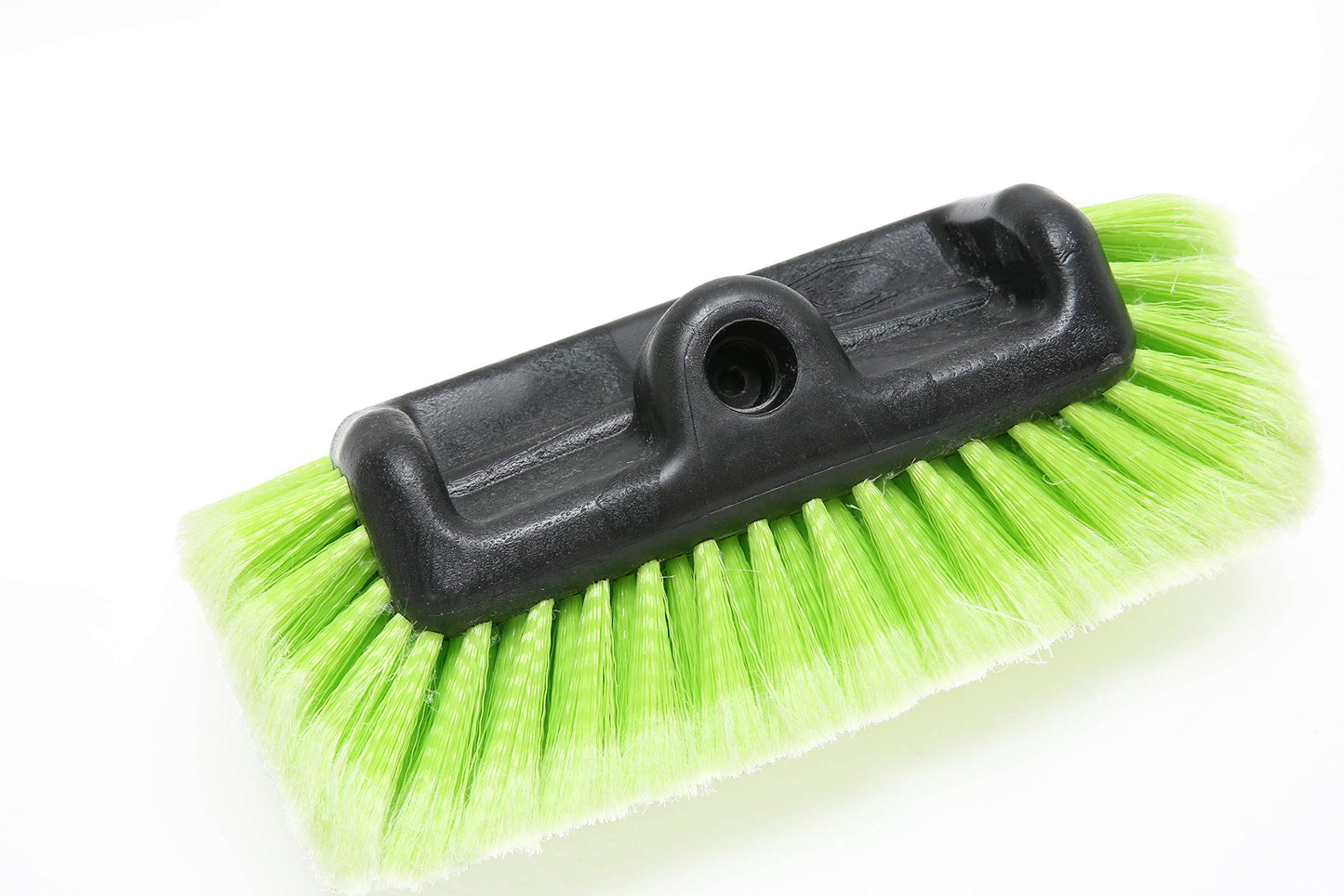 Forgrace 12" Car Wash Brush with Soft Bristle Auto RV Truck Boat Camper Car Exterior Washing Heavy Duty Tri-Level Dip Green