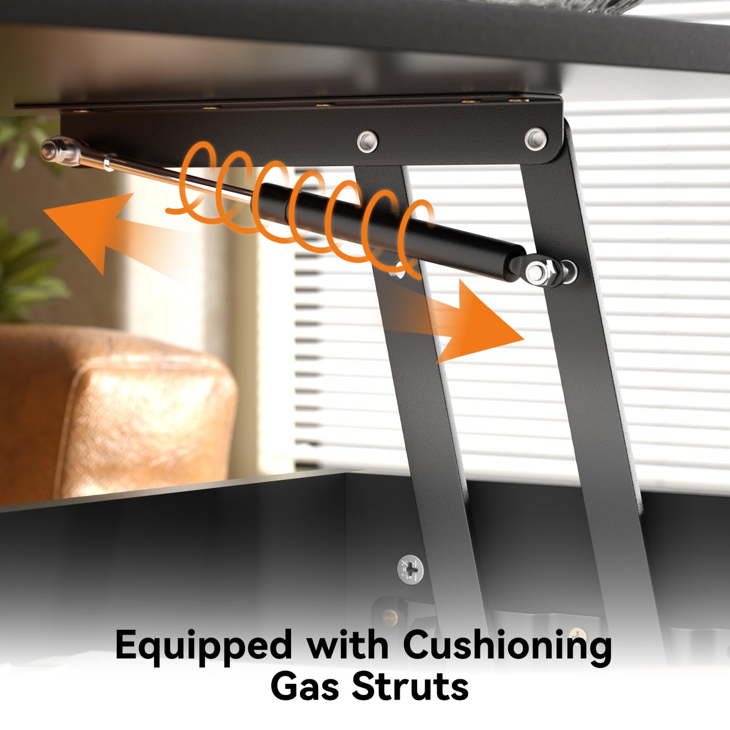 Oransail 40" Lift Top Coffee Table with 3 Fabric Storage Drawers and Hidden Compartmen, LED Coffee Table, Farmhouse Coffee Tables for Living Room, Dining Room