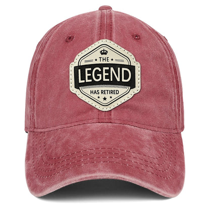 Retirement Gifts for Men Women 2025 Funny Retired Hat Retirement Party Decoration 100% Cotton Baseball Cap