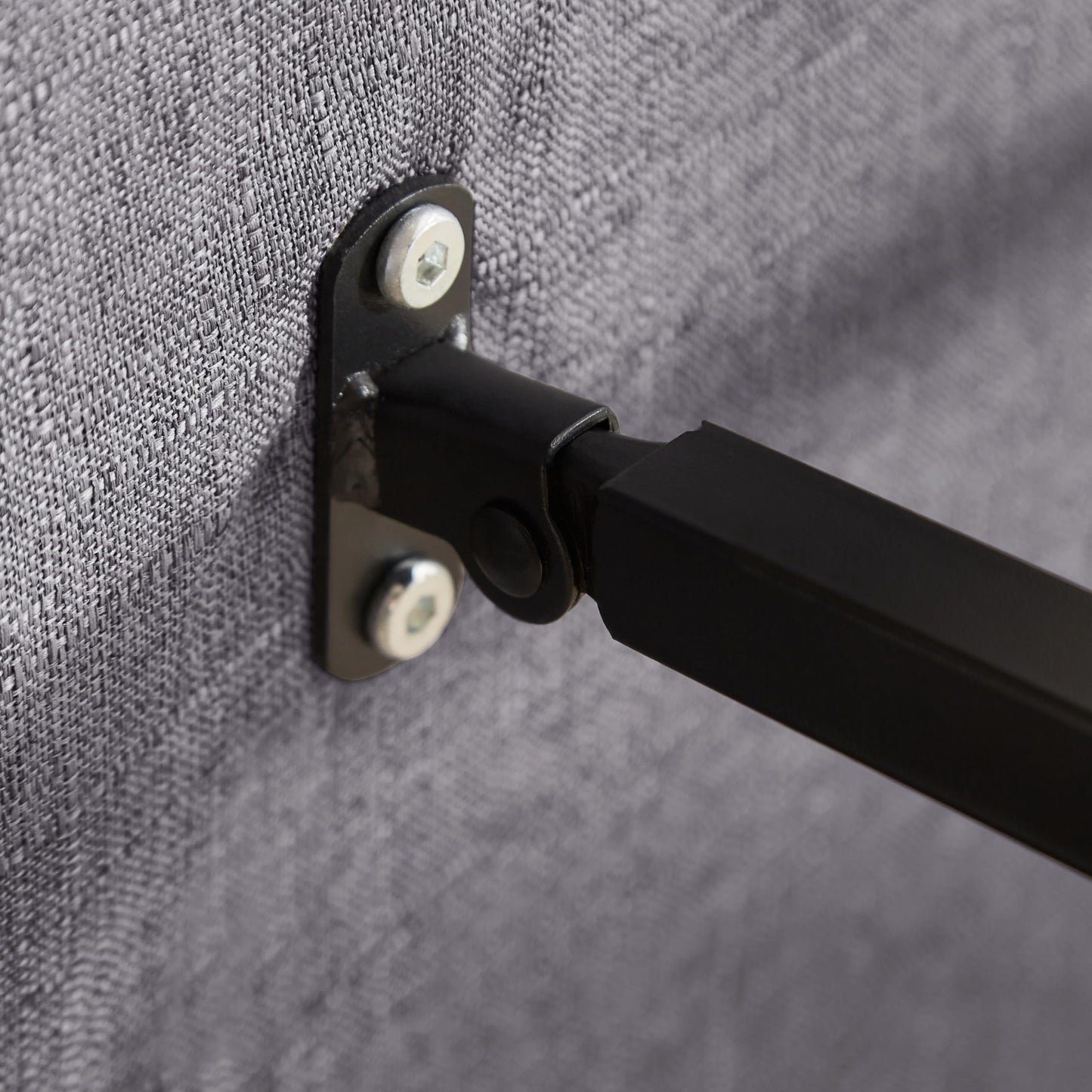 QQU 5-in-1 Convertible Sleeper Chair, Adjustable Folding Sofa Pull Out Bed, Chaise Lounge & Single Bed, Lounge Chair Indoor for Small Spaces, Living Room, Office, Apartment, Guest Room, Grey