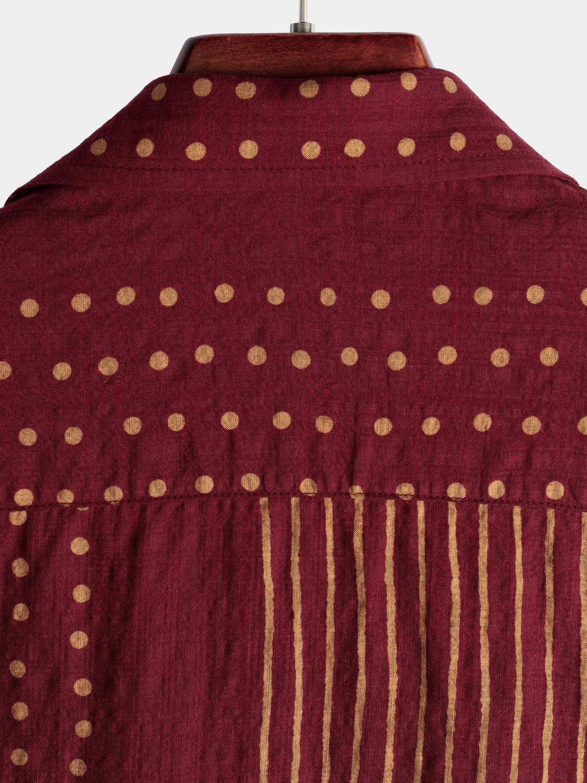 VATPAVE Mens Casual Short Sleeve Button Down Shirts Regular Fit Hawaiian Summer Shirt XX-Large WineRed