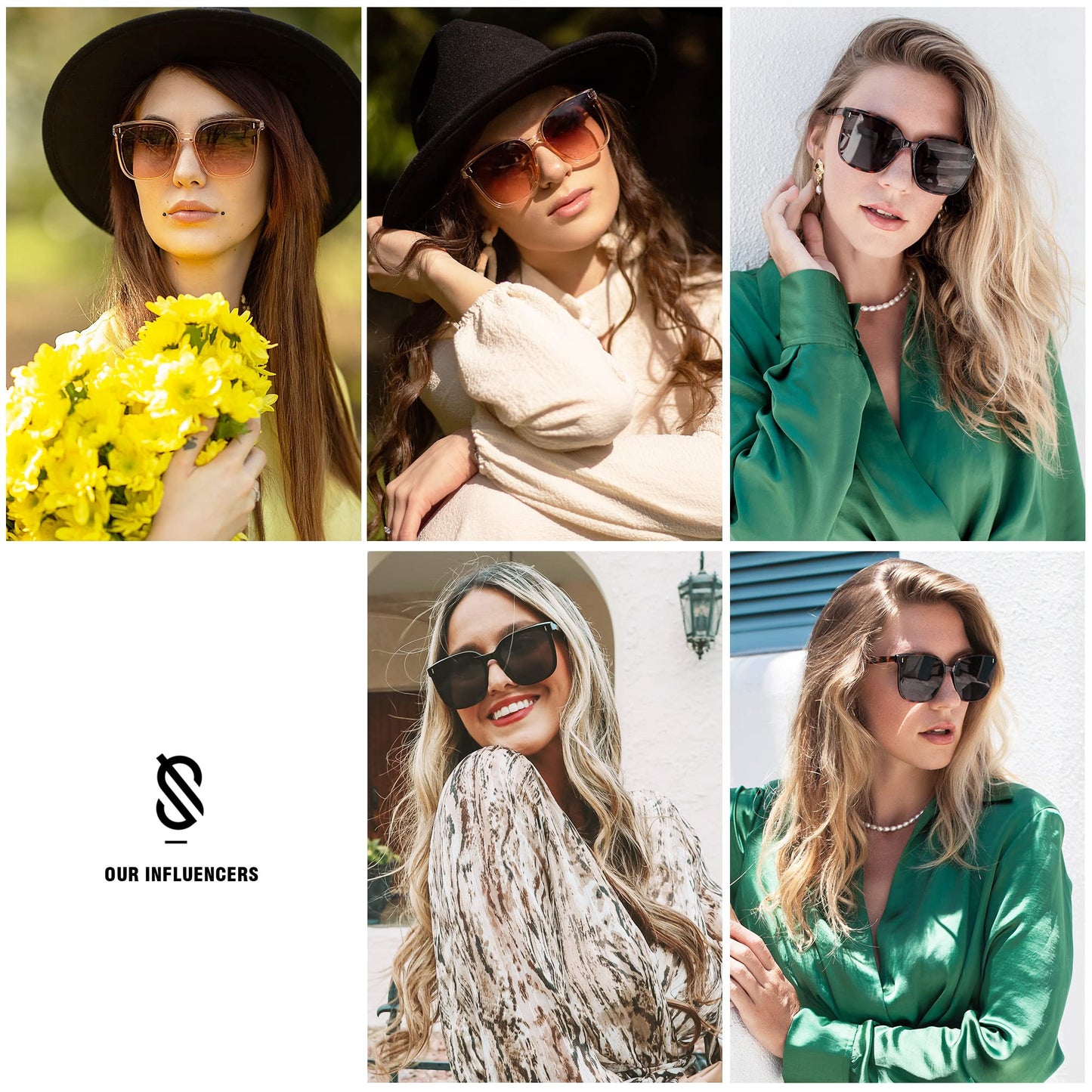 SOJOS Sunglasses for Women Men Vintage Style Shades SJ2157,Brown/Gradient Grey