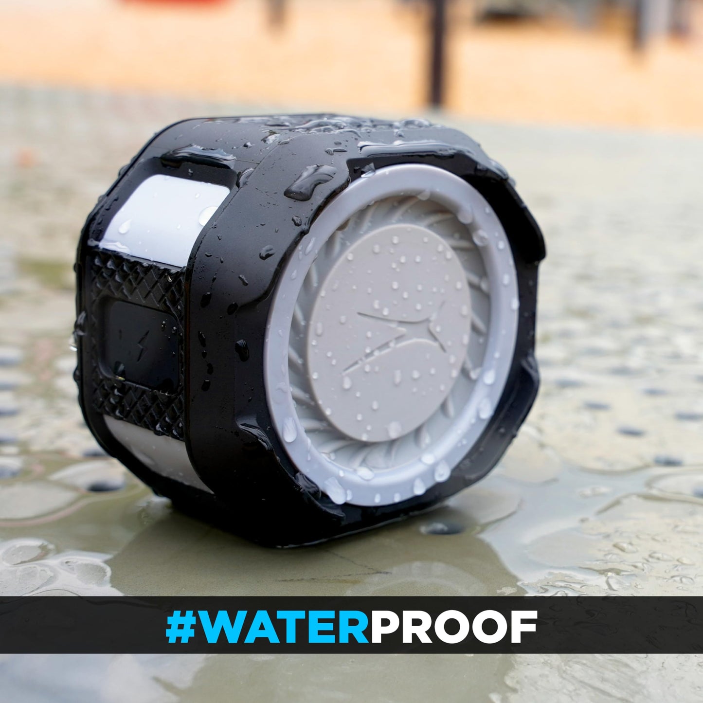 Altec Lansing HYDRATREK Magnetic Bluetooth Speaker, Waterproof IP67, Portable Speaker, True Wireless Pairing, USB-C Quick Charge, 3.7V 400mAh Battery, Voice Assistant, Perfect for Any Adventure…