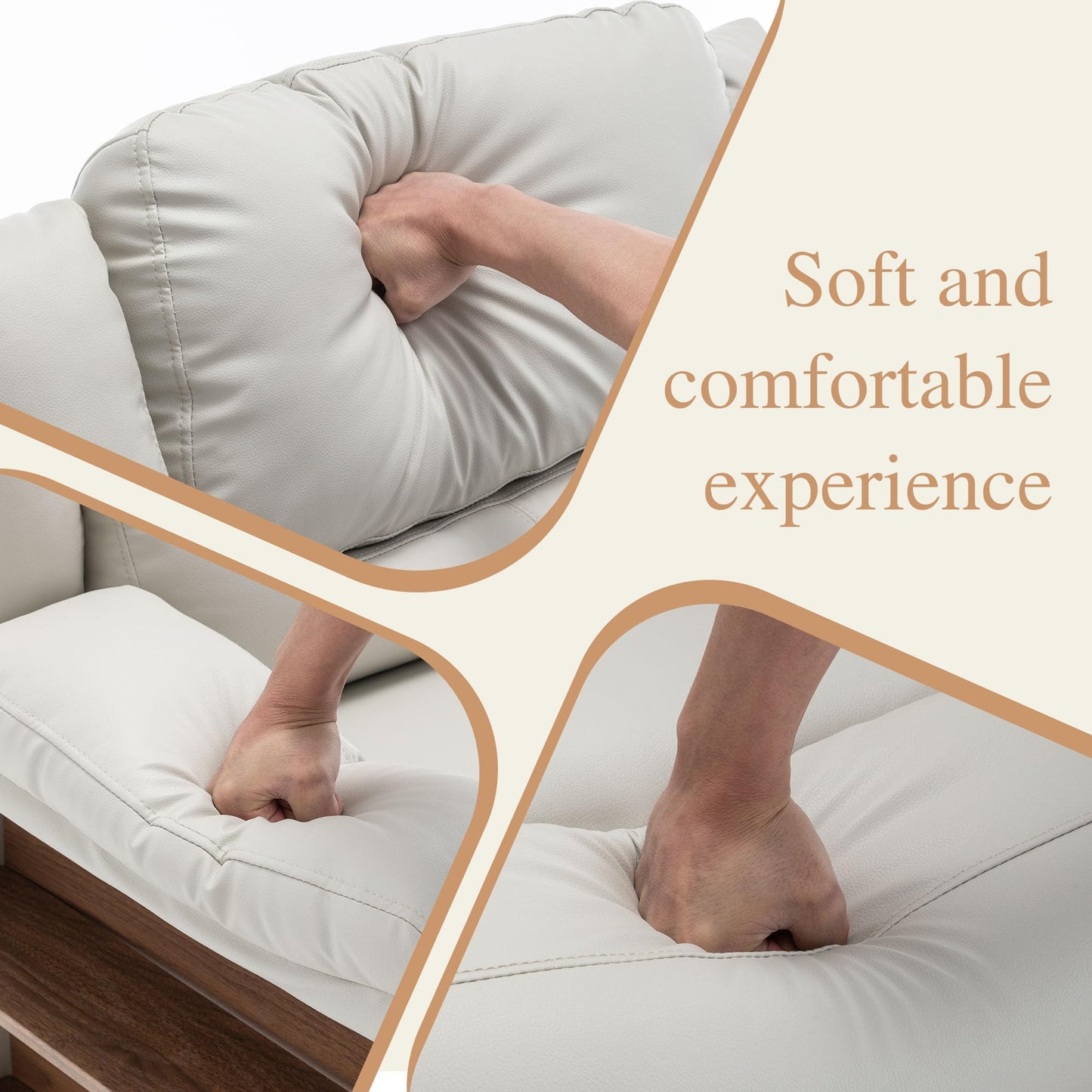 Recliner Chair for Adults Recliner Chair with Massage and Heat, Reclining Comfy Single Sofa with Side Storage and Cup Holders Theater Seating for Living Room, Bedroom