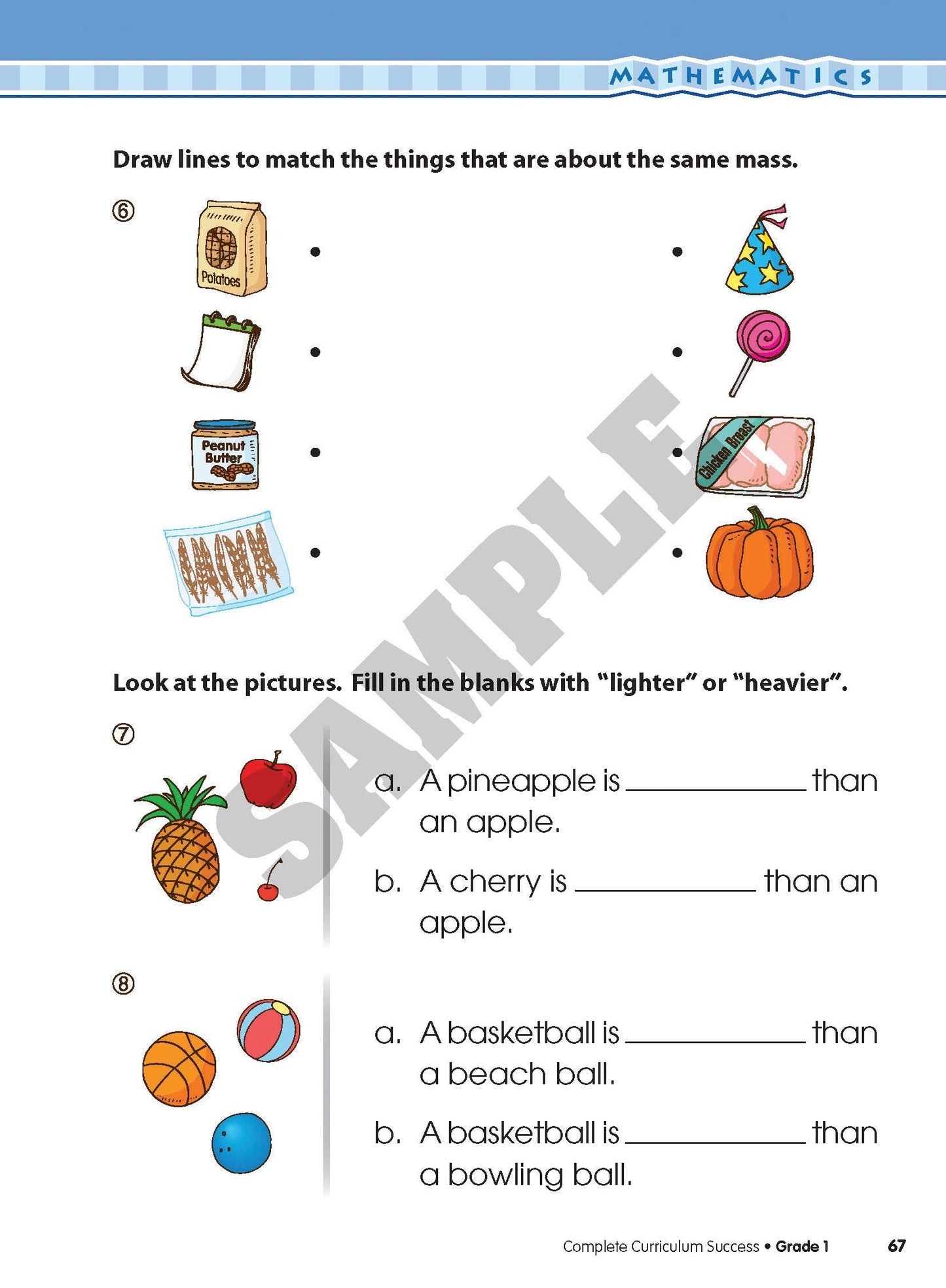 Complete Curriculum Success Grade 1
