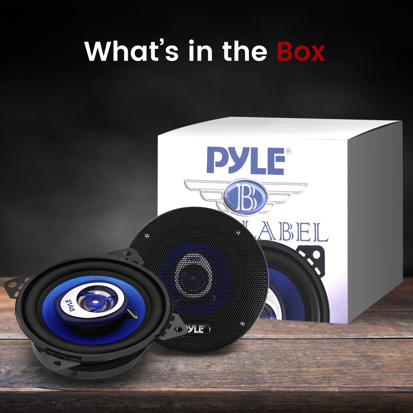 Pyle 6” x 9” Car Sound Speaker (Pair) - Upgraded Blue Poly Injection Cone 4-Way 400 Watts w/ Non-fatiguing Butyl Rubber Surround 50 - 20Khz Frequency Response 4 Ohm & 1.25” ASV Voice Coil