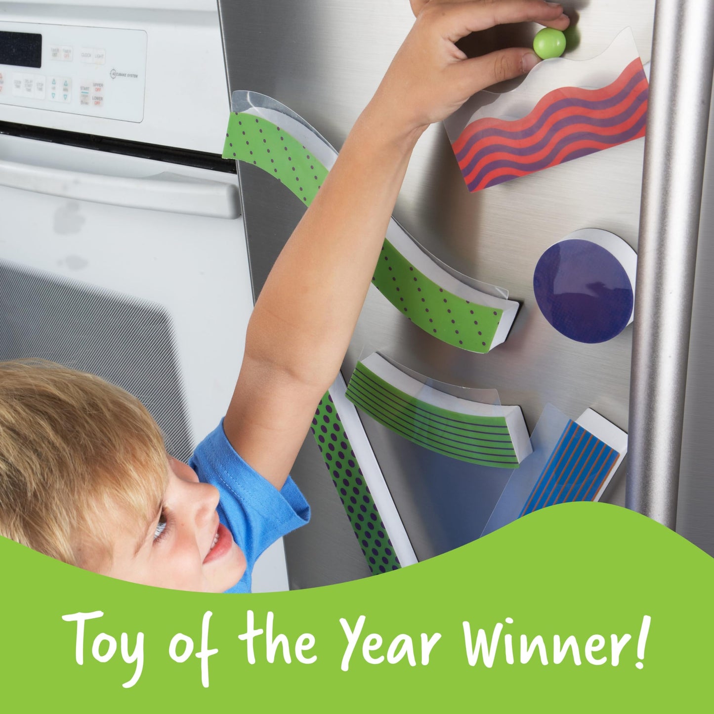 Learning Resources Tumble Trax Magnetic Marble Run - Montessori, Classroom Must Haves, Small Kinetic Magnets Balls, STEM Toys for Kids, Fine Motor Skills, Gifts for Boys and Girls, Wall Activity