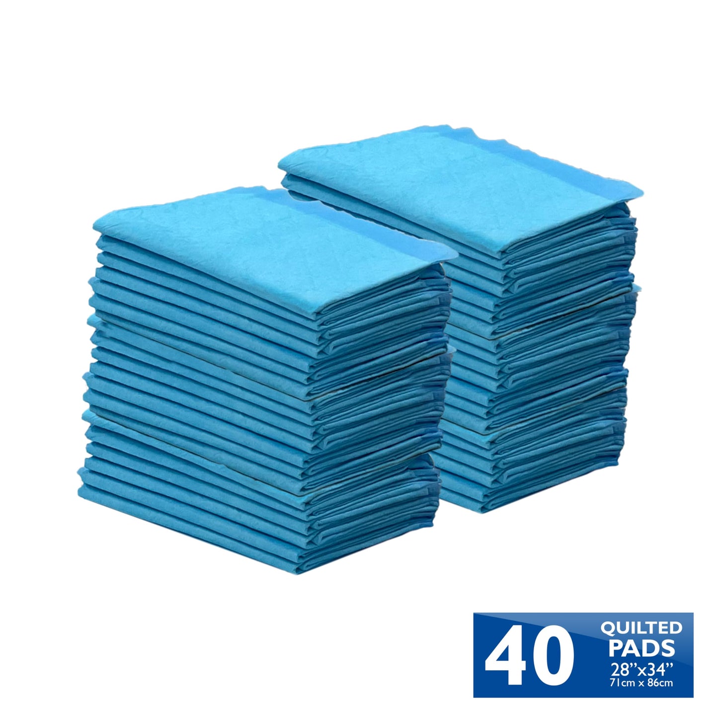 Four Paws Wee-Wee Superior Performance Unscented Extra-Large Pee Pads for Dogs & Puppies, Quilted Leak-Proof Dog Housebreaking Potty Training Floor Protection, 28" x 34", 21 Count