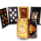 2 Deck of Waterproof Poker Cards and Playing Cards with Flexible Plastic PVC and Classic Trick Cards