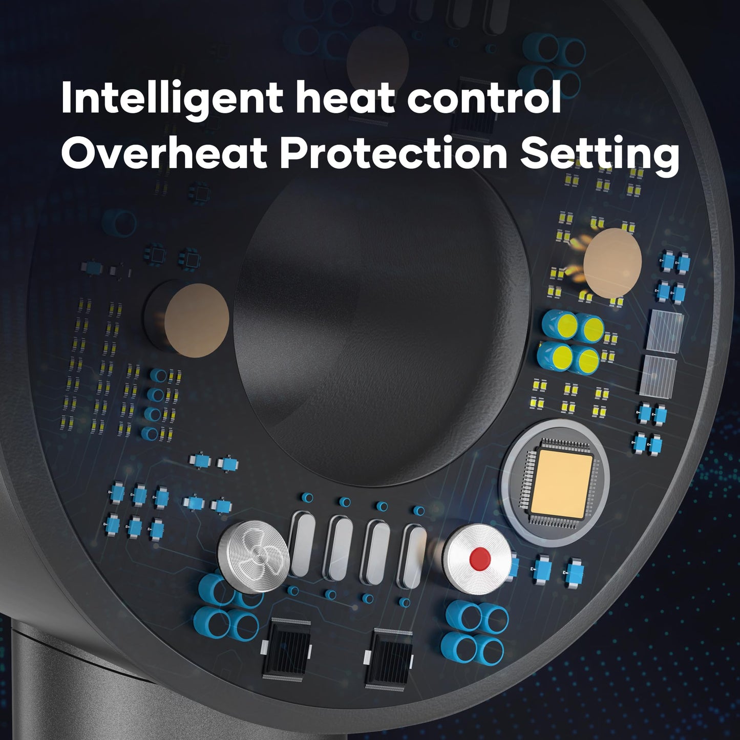 1600W Fast Drying Hair Dryer,Negative Ionic Blow Dryer with High-Speed 110,000 RPM Brushless Powerful Digital Motor,Low Noise Thermo-Control (Rosered-Gray)