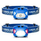 Lepro HeadLamp, 2 Pack Super Bright LED Head lamp with 6 Lighting Modes, Waterproof, Battery Powered LED Lightweight Headlight for Cycling Running Camping for Kids Adults