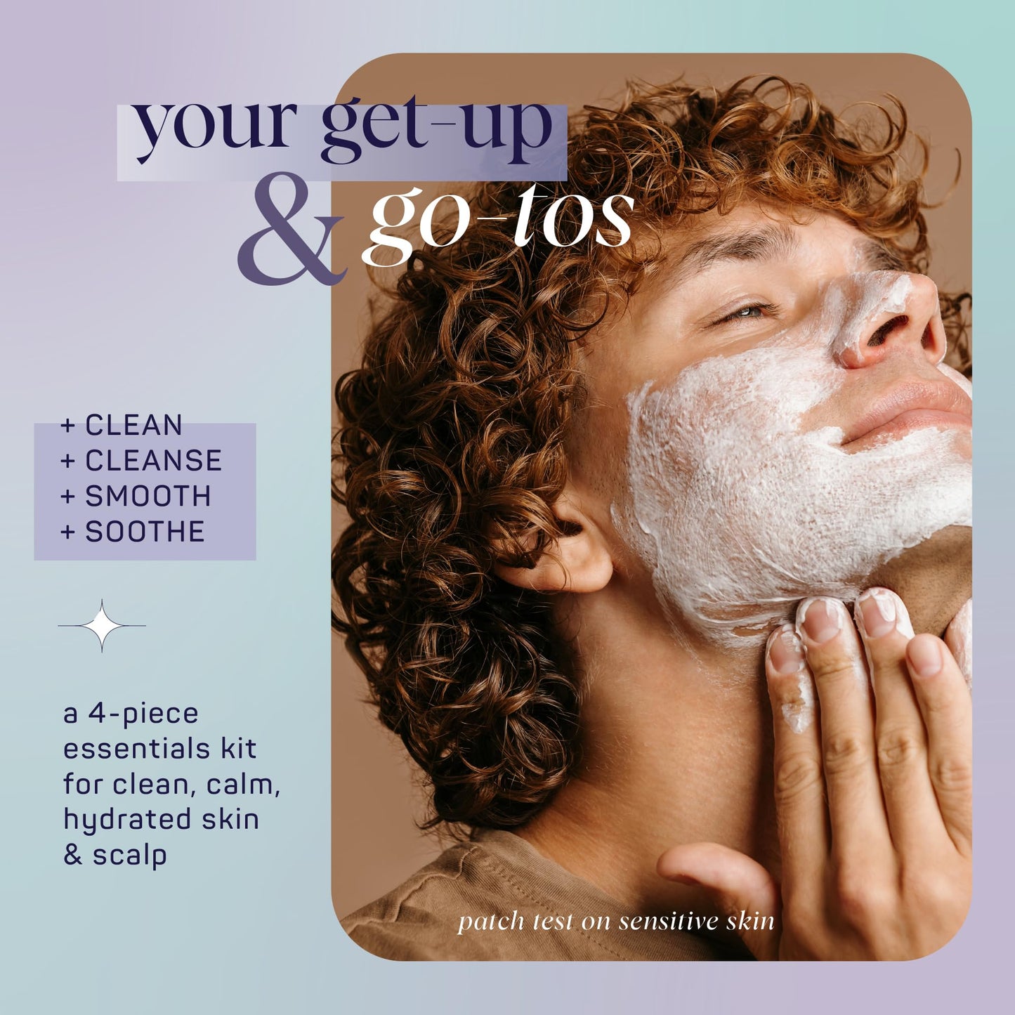 SpaLife Men's Hair & Body Care 4-Piece Set – Body Wash, Shave Gel, After-Shave Gel, Shampoo – Men's Skincare – After-Shave Lotion for Men – Gift Set – Gifts for Men – Gifts for Guys