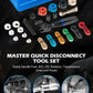 Orion Motor Tech 26pc Master Quick Disconnect Tool Kit, Fuel Line Disconnect Tool Set with Fuel and AC Disconnect Pliers, Fuel Line Removal Tool Set for AC Fuel & Transmission Systems, Blue