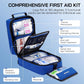 Professional 508 PCS First Aid Kit – 4-in-1 Detachable Emergency Medical Kit for Home, Car, Travel, Camping, Hiking, Workplace, Vehicle and Outdoor, Large First Aid Kit Survival