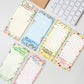 Fancy Land Religious Magnetic Notepads Floral to Do List for Fridge Christian Memo Pads 6 Pack