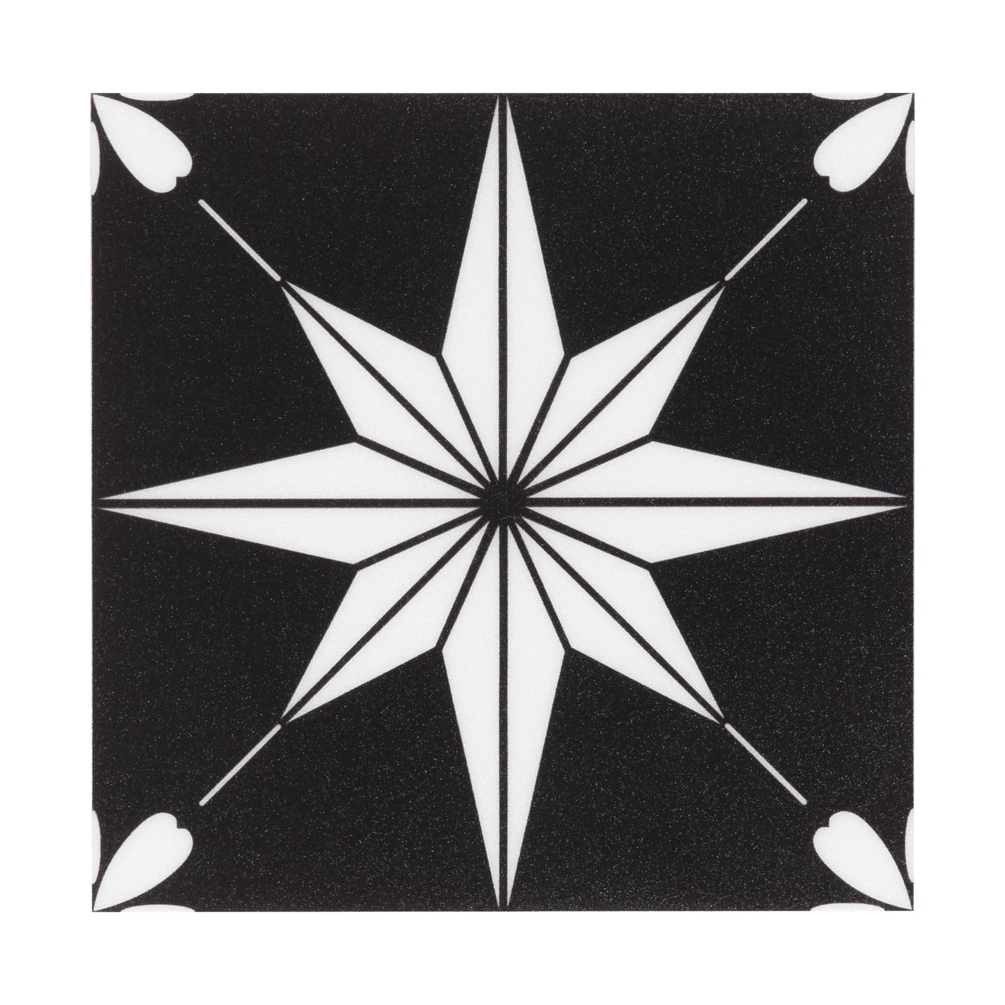 Peel and Stick Floor Tile Self Adhesive Waterproof 8" x 8" Vinyl Flooring, Removable Floor Stickers DIY for Bathrooms,Kitchen,Living Room,Black 10Pcs