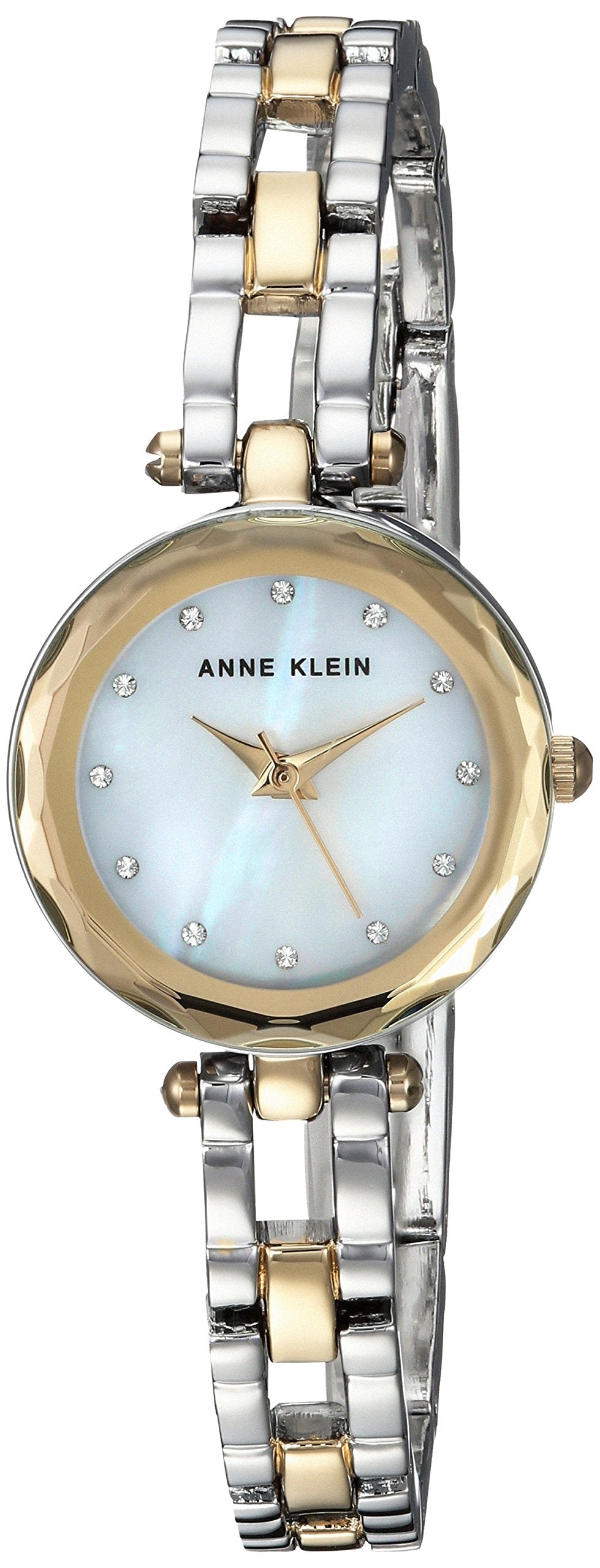 Anne Klein Women's Premium Crystal Accented Bracelet Watch