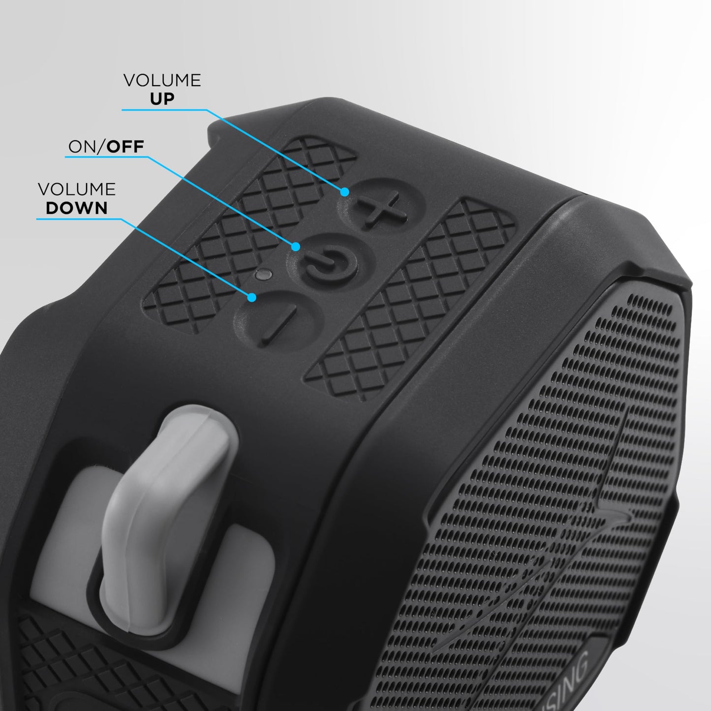 Altec Lansing HYDRATREK Magnetic Bluetooth Speaker, Waterproof IP67, Portable Speaker, True Wireless Pairing, USB-C Quick Charge, 3.7V 400mAh Battery, Voice Assistant, Perfect for Any Adventure…
