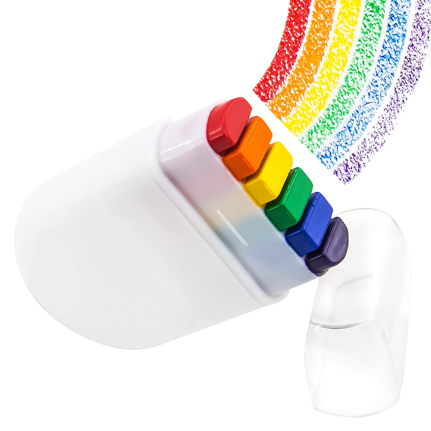 2 Pack Pride Face Paint Rainbow Crayons Face Paint for Face and Body Paint Gay Pride Day Celebrations Party Any Parade, Pride Accessories