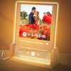 Personalized Gifts for Girlfriend Her Women Wife, Custom Spotify Plaque, Customized Picture Frame For Couple, Boyfriend Him, Anniversary and Birthday, 6"x8 " Acrylic Photo