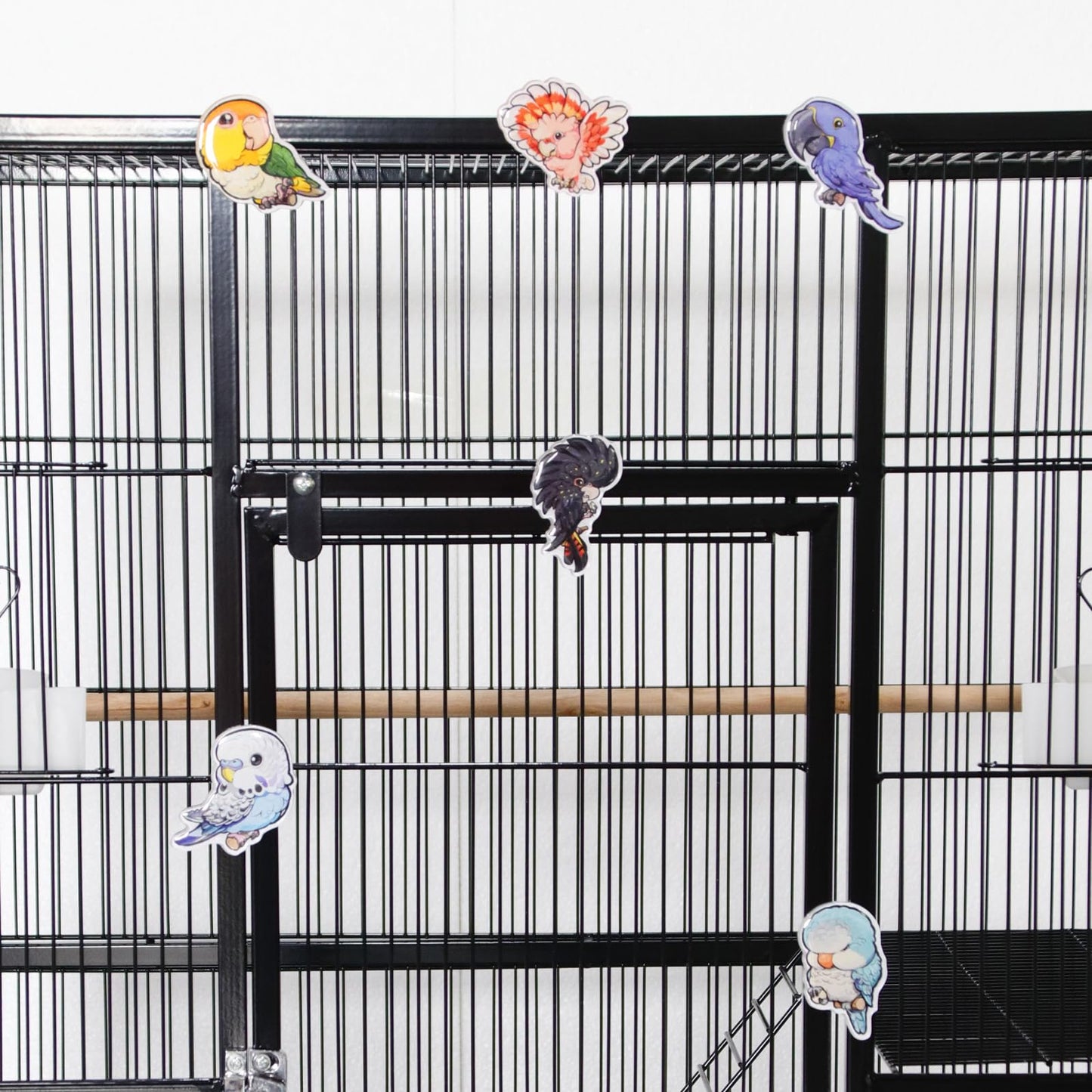 Fridge Magnets for Kids, Refrigerator Magnets for Toddlers, Magnetic Animal Refrigerator Toys, Pack of 6