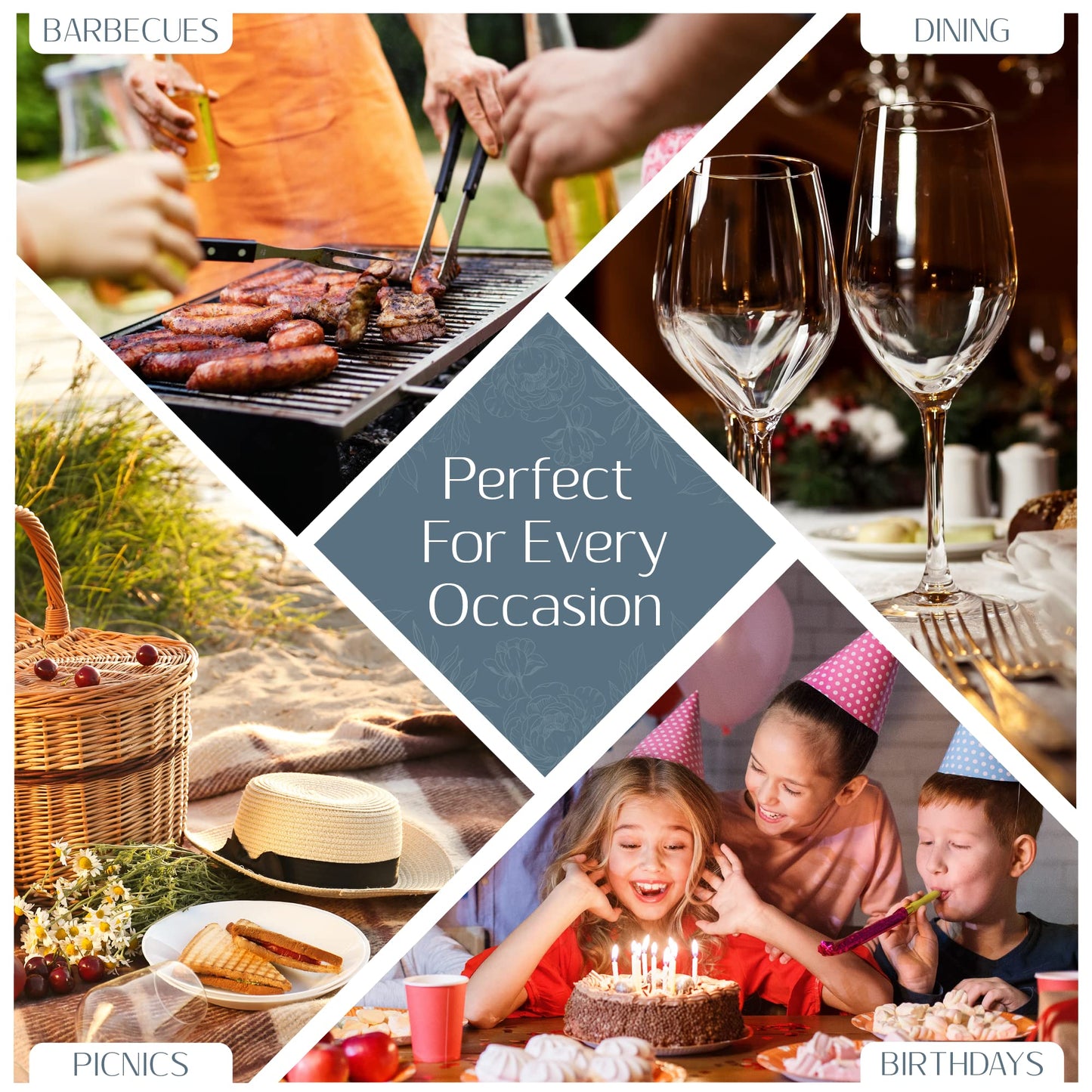 Elrene Home Fashions Sunflower Season Vintage Floral Water- and Stain-Resistant Vinyl Tablecloth with Flannel Backing, 60 Inches X 84 Inches, Oval