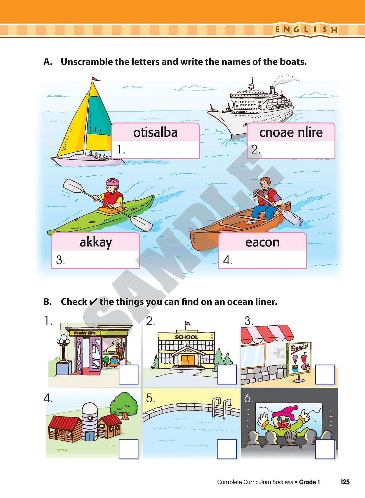 Complete Curriculum Success Grade 1