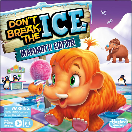 Don’t Break The Ice Mammoth Edition Board Game | Ages 3 and Up | 2 to 4 Players | Preschool and Kids Games (Amazon Exclusive)