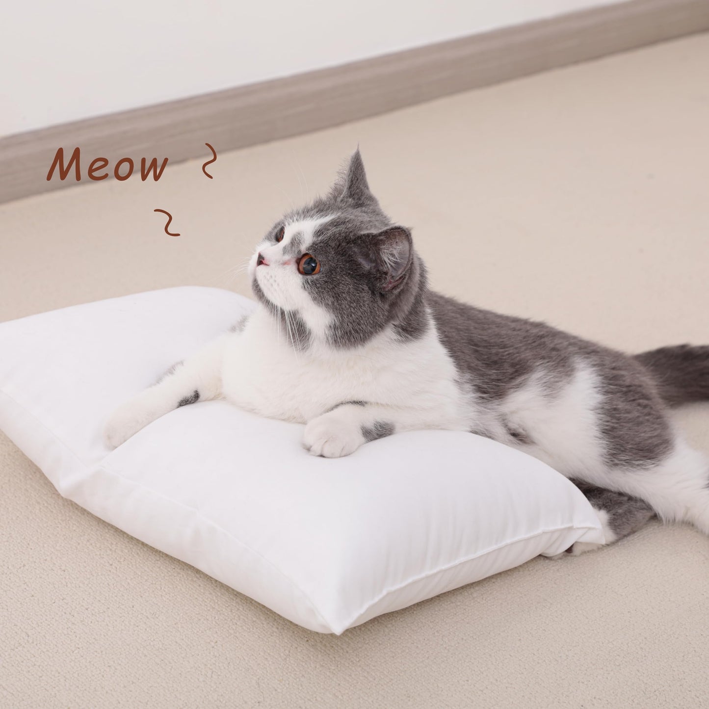 NTBAY Tiny Pillows, Down Alternative 7"x11" Microfiber Mini Pillows for Travel, Pets, Soft Machine Washable Small Pillow for Neck, Wrist, Lumbar and Knee, Sea Green