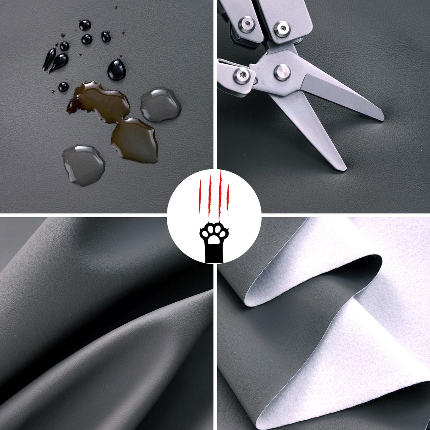 Eiury Booster Seat for Dining Table, PU Anti-Scratch Easy Cleaning Kids Toddler Booster Seat for Table, Portable Increasing Booster Cushion with Non-Slip Bottom and Adjustable Elasticity Straps