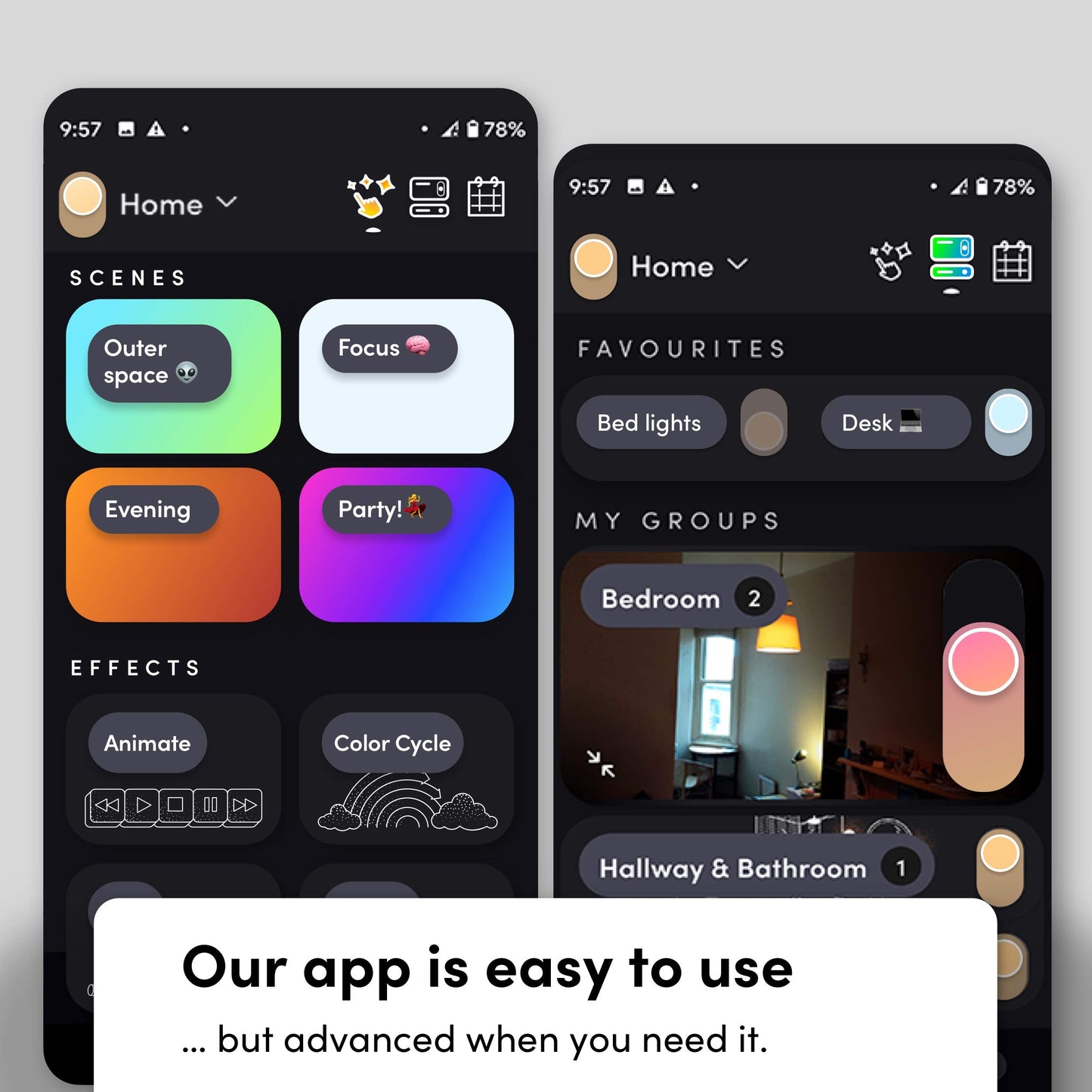 LIFX color, A19 1100 lumens, Wi-Fi Smart LED Light Bulb, Billions of colors and Whites, No bridge required, Works with Alexa, Hey Google, HomeKit and Siri multicolor (Pack of 2)