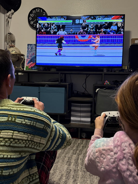 Boltz Retro Stick Gaming Stick – Retro Gaming Console with 40,000+ Classic Video Games, 9 Emulators, 128GB Storage, Plug & Play 4K HDMI Output, Includes 2 Wireless 2.4GHz Controllers