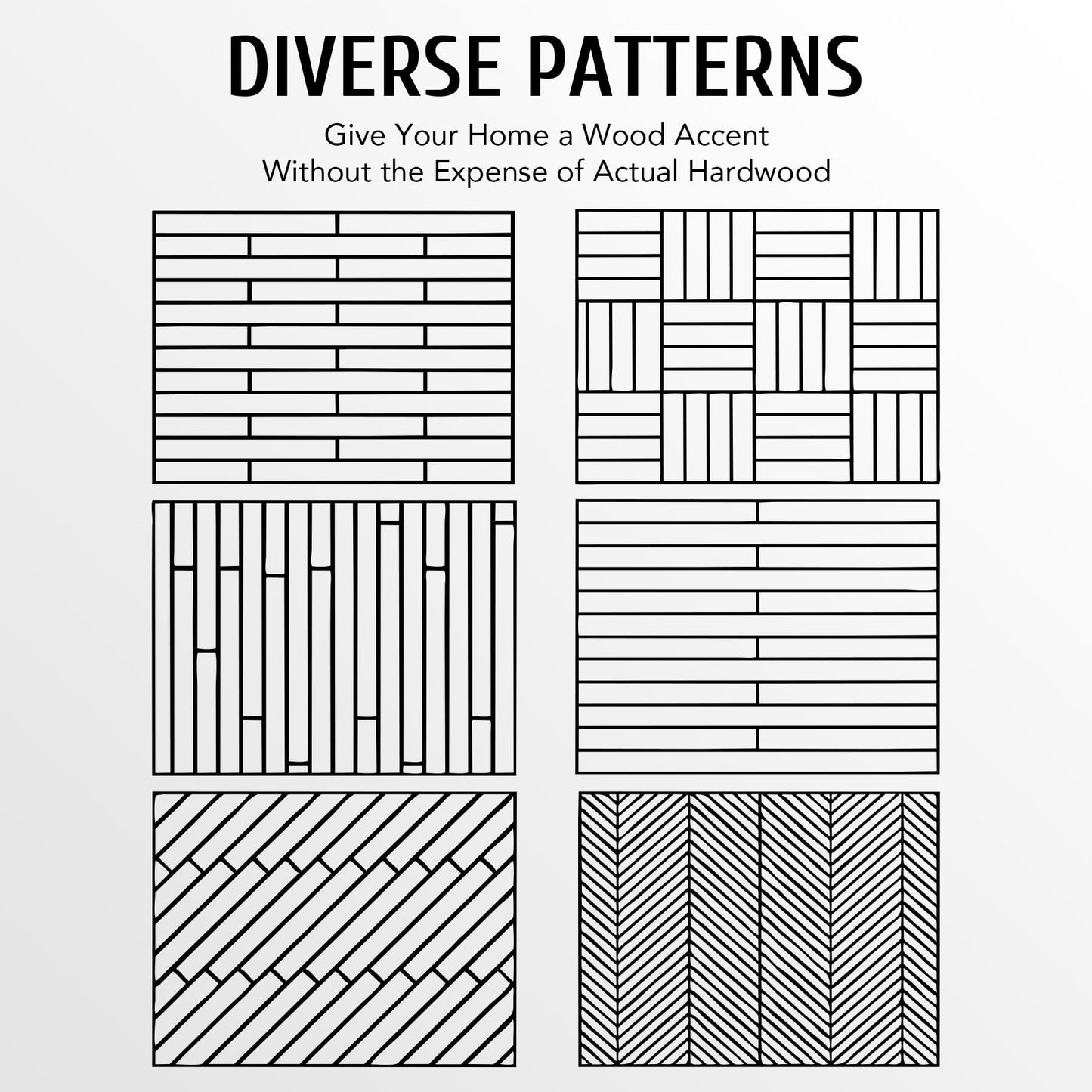 CO-Z Peel and Stick Floor Tile, Self Adhesive Vinyl Flooring 36x6 Inch, Waterproof Vinyl Tiles Removable Stickers for Living Room Bedroom Dining Room, 16-Pack 24 Sq. Feet, Light Oak