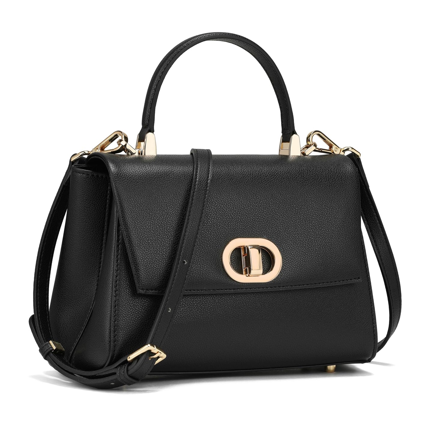 Top Handle Bag Leather Satchel Bags for Women Luxury Designer Business Crossbody Work Purse with Multiple Internal Pockets