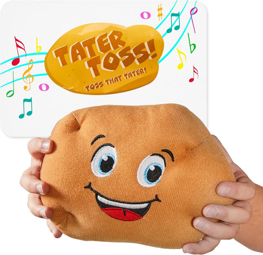 Tater Toss! Toss That Tater - Electronic Plush Musical Potato Passing Game for Kids - Great for Birthday Parties & Families