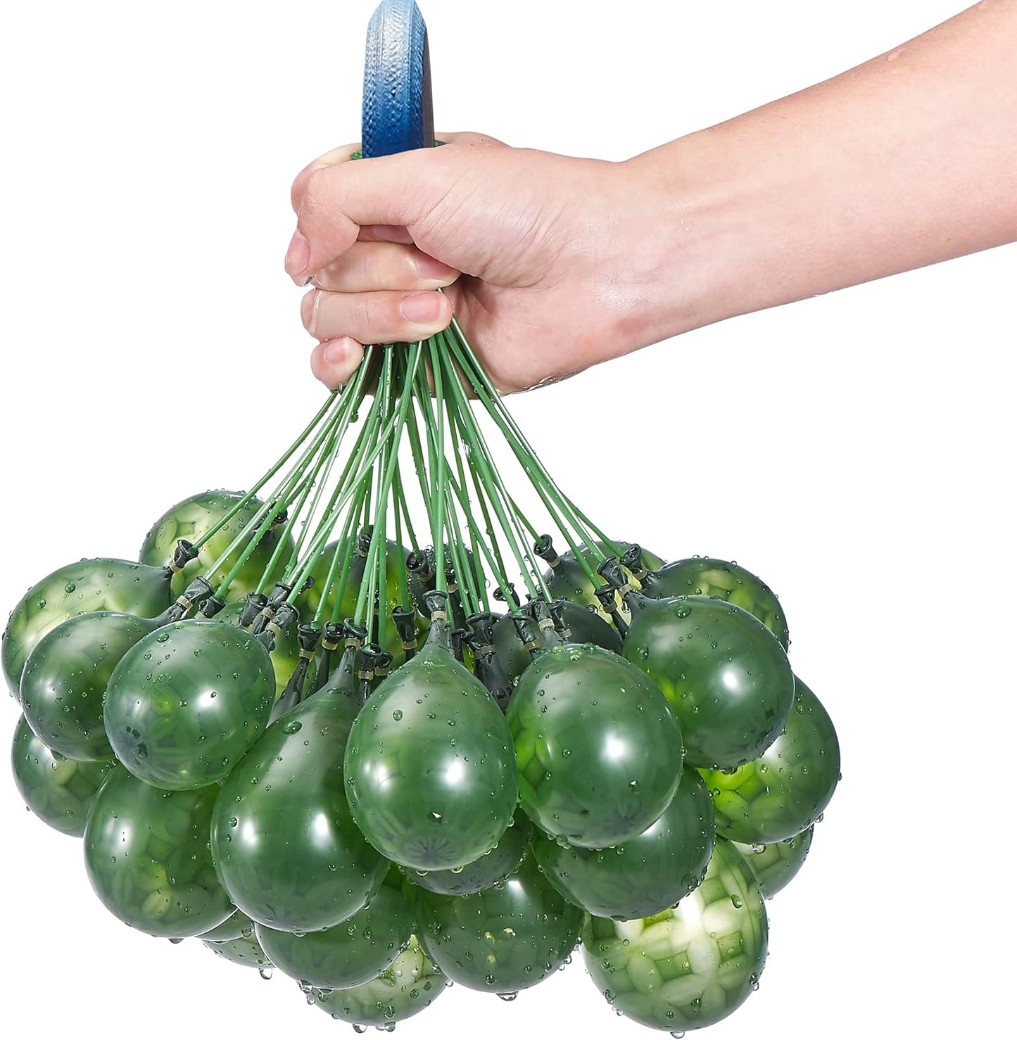 Bunch O Balloons Rapid-Filling Grenade-Colored Water Balloons 6 Pack (210 Balloons),Green