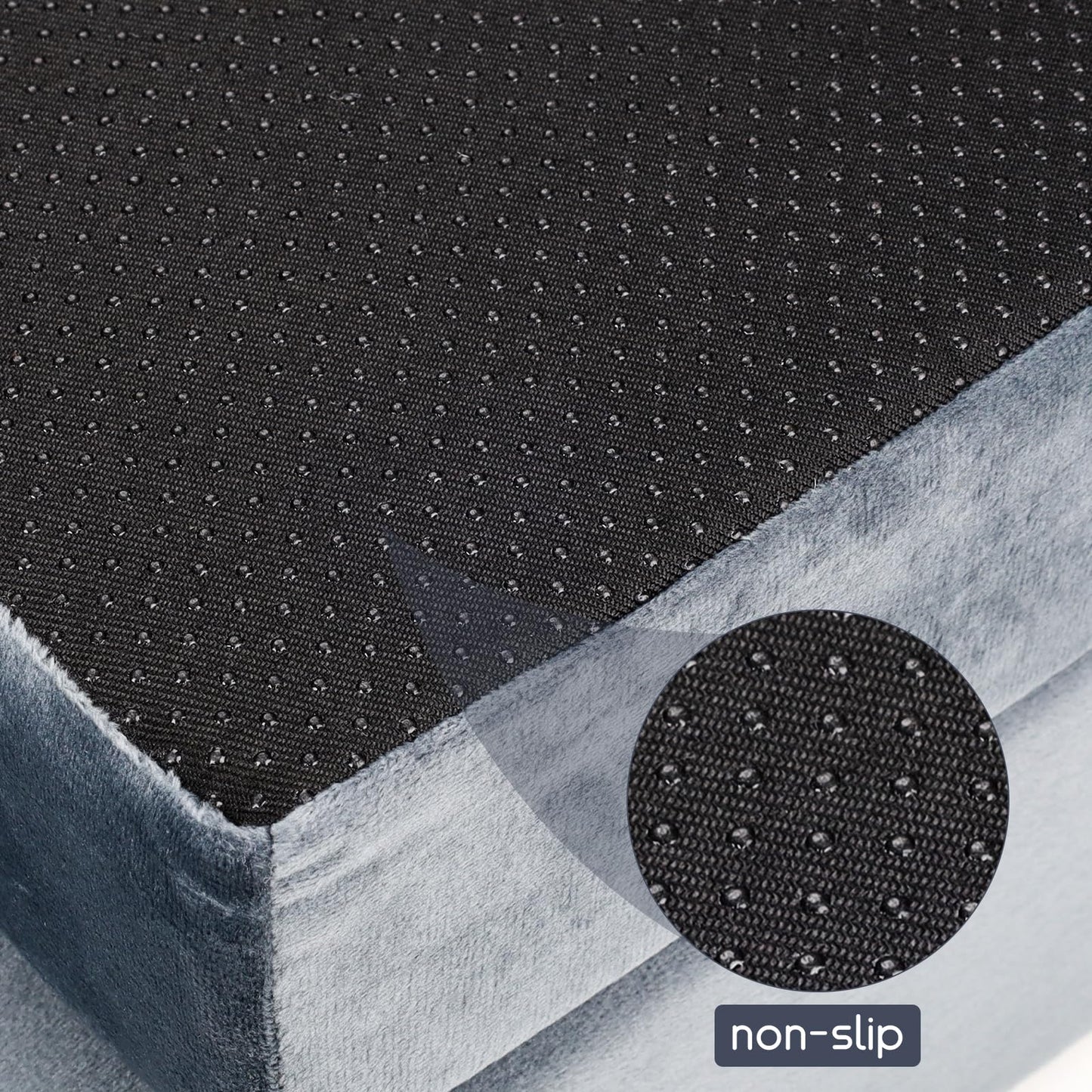 Chunlei Memory Foam Recliner Chair Cushions,Extra Large Non-Slip 4" Thick Supportive Lumbar Support Pillow for Elderly Supportive Seat Cushion with Lumbar Pillow for Rest(12.8" Backrest Height,Gray