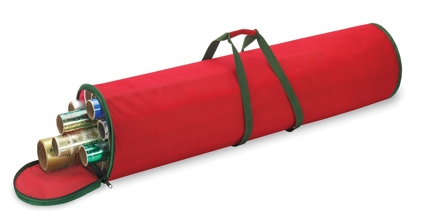Whitmor Christmas Gift Wrap Organizer for 30" Rolls of Gift Wrap