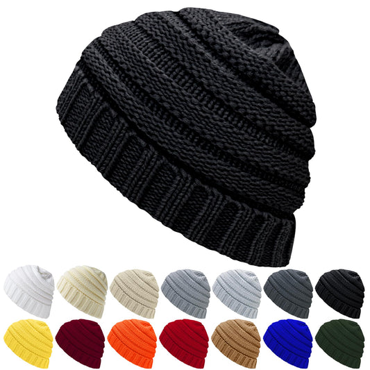 Winter Hats for Women Warm Beanies Soft Cable Knit Beanie for Women Skull Cap