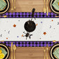 Pumpkins Bats Black Cat Halloween Table Runner 72 Inch Seasonal Fall Kitchen Dining Table Decorations for Home Party Decor
