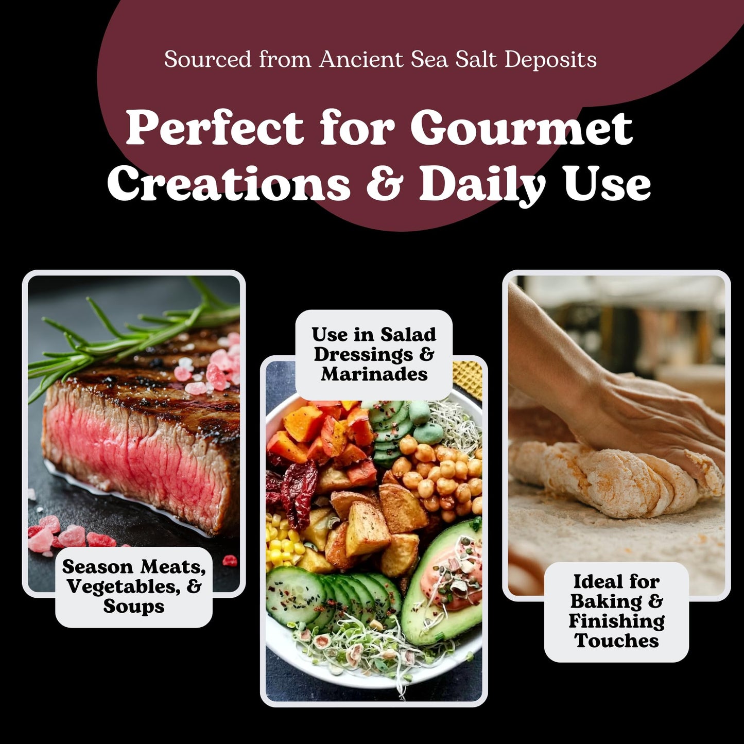 Mobass Himalayan Pink Salt – 2.2 lbs (35.2 oz) Fine Grain Resealable Pouch | 100% Natural & Unrefined | Rich in 84+ Trace Minerals | Ideal for Cooking, Bath Soaks, and Wellness