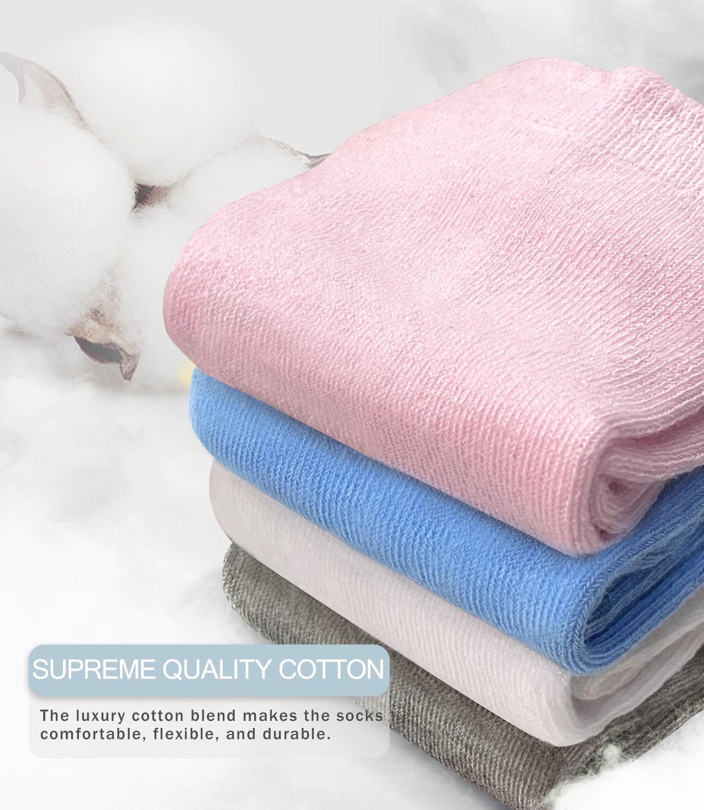 Simply Kids Baby Socks with Grips 12-18 Months Grippy Toddlers 12-24 2t Grippers 1-3 Years