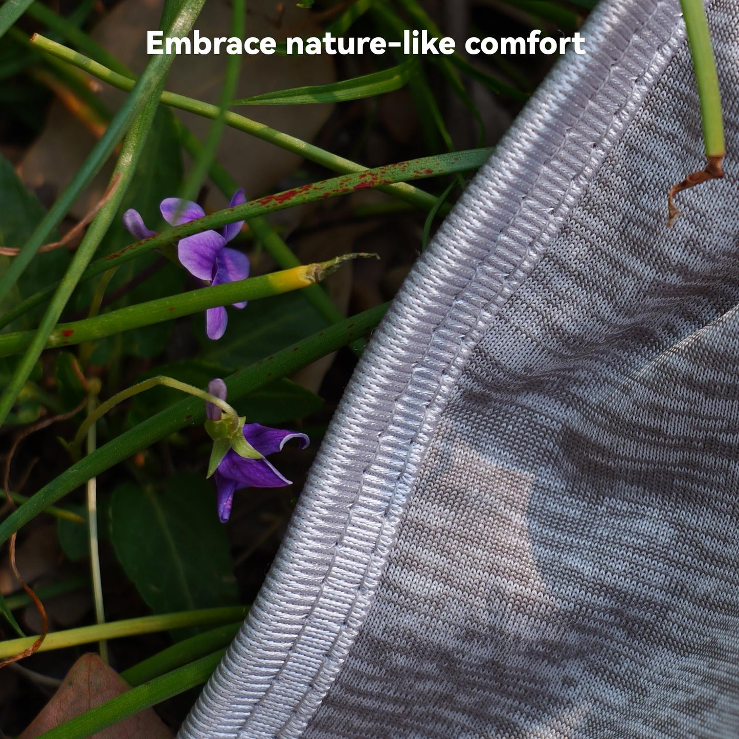 DouxDosy Cooling Blanket for Hot Sleepers - Summer Blanket Thin Lightweight for Bed, Q-Max>0.4, Breathable, Double-Sided, Absorbs Heat to Keep Body Cool from Night Sweats, 90"x90" Queen Size, Grey