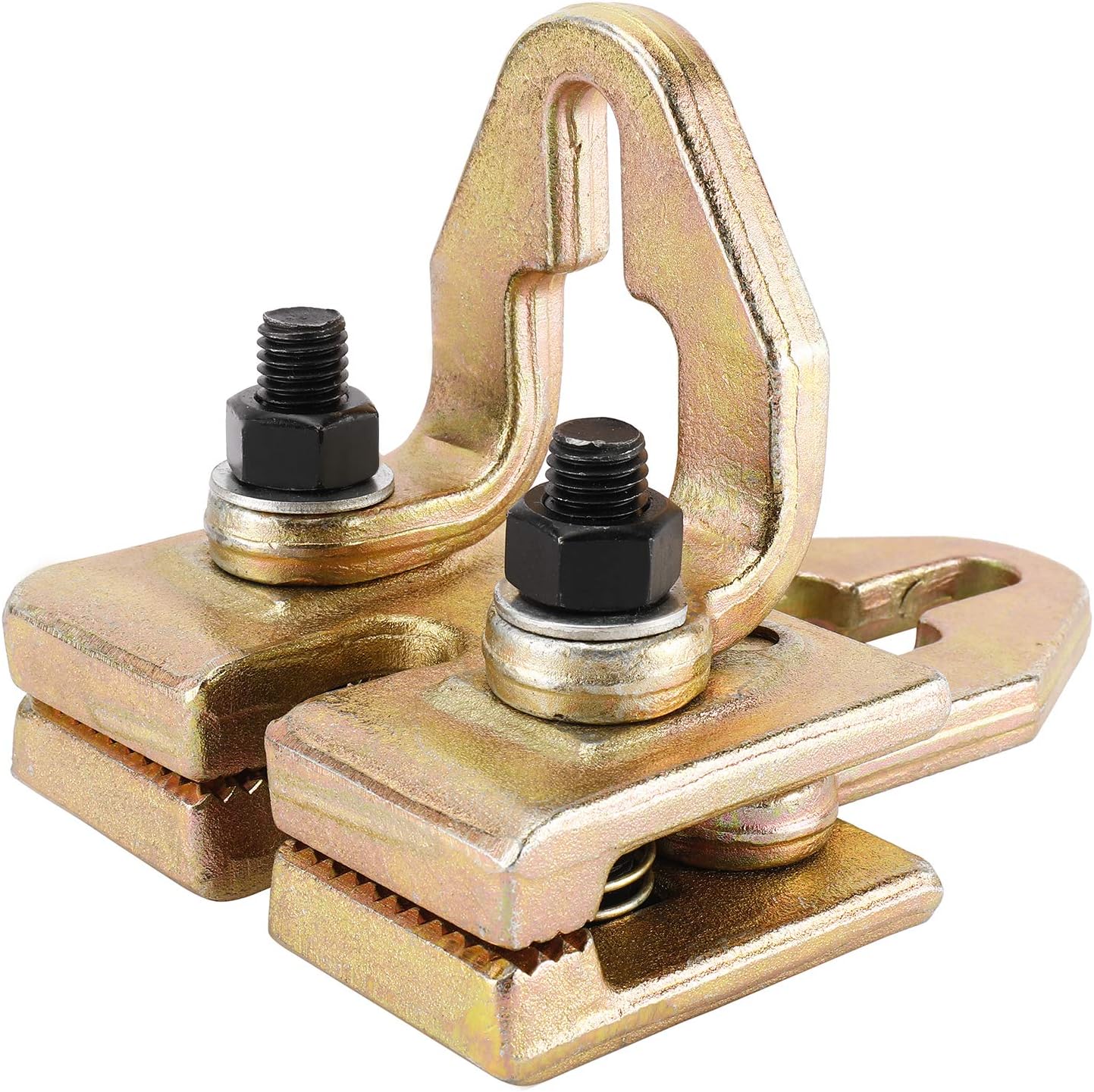 YaeMarine Heavy Duty 5 Ton Right-Angle Two-Way Auto Body Pull Clamp for Car Body Repair Tool Kit