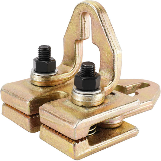 YaeMarine Heavy Duty 5 Ton Right-Angle Two-Way Auto Body Pull Clamp for Car Body Repair Tool Kit