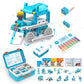 WhalesBot A3 12-in-1 STEM Blocks Coding Robot Kit for Kids, 61-Piece Educational Building Set with Interactive Storytelling, Ideal Toy Gift for Boys & Girls Ages 3-6